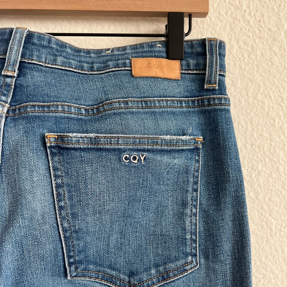 CQY Denim Jeans, size 31, cropped